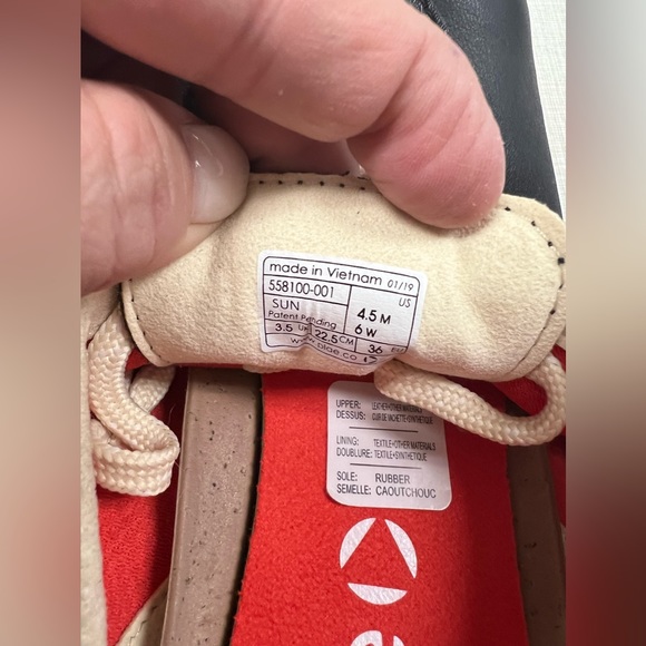 Plae “Sun” in black. 4.5W or 6M only tried on & worn for 1 day. - Picture 5 of 8